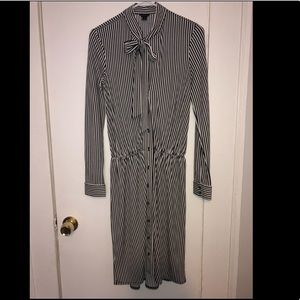 Ann Taylor Striped Dress